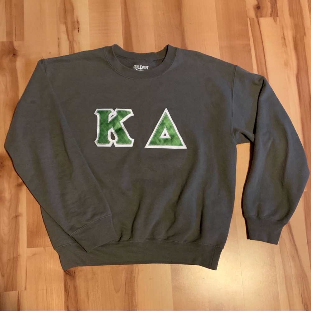 Kappa Delta Letter Sweatshirt